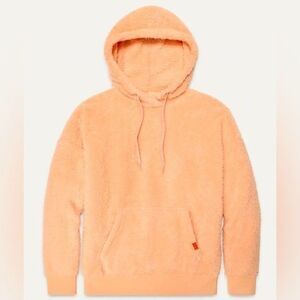 UGG Loyra Sherpa Hoodie Women's Size XL Plush Fleece Cozy Pull Over Apricot NEW